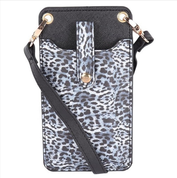 Bijorca Handbags - ⚡LAST ONE⚡Black Leopard Print Essentials Crossbody